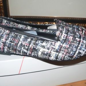 SOLE SOCIETY PASTEL TWEED FLATS 7.5M - NIB